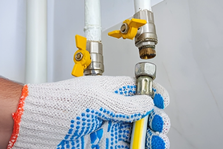 Kitchen Gas Copper Pipe Repair And Installations